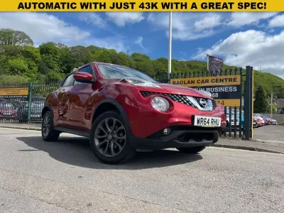 Used Nissan Juke Tekna 117 HP (86 kW) 2014 Red SUV