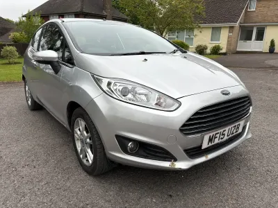 Used Ford Fiesta Zetec 2015 Silver Hatchback