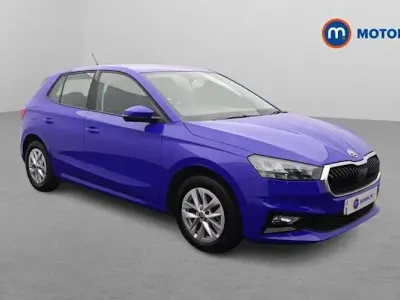 Used Skoda Fabia Comfort 110 HP (80 kW) 2023 Blue Hatchback