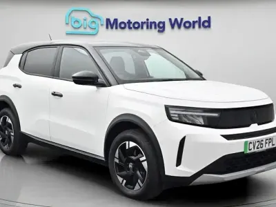Used Vauxhall Frontera 83 kW (113 HP) 2026 White SUV