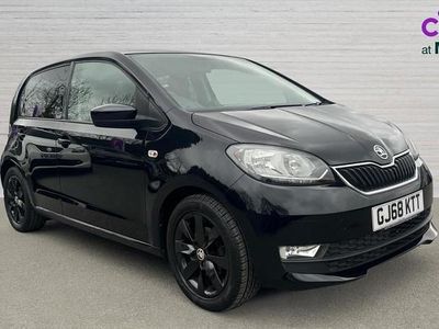 Used Skoda Citigo Colour Edition 60 HP (44 kW) 2018 Deep black pearlescent Hatchback