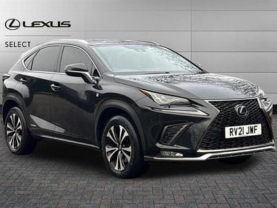 Black Used 2021 Lexus NX300h Sport Line SUV | £23,850 (Fair price)