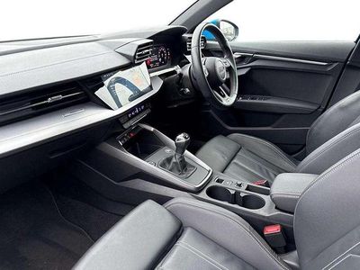 Used Audi A3 S-Line 108 HP (79 kW) 2023 Blue Sedan