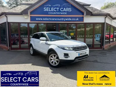 Used Land Rover Range Rover evoque Pure 190 HP (139 kW) 2013 White SUV