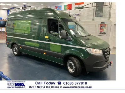 Used Mercedes Sprinter 163 HP (119 kW) 2019 White Van