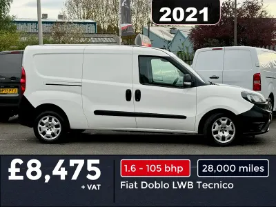 Used Fiat Doblò 2021 White MPV