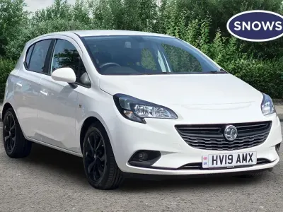 Used Vauxhall Corsa 75 HP (55 kW) 2019 White Hatchback