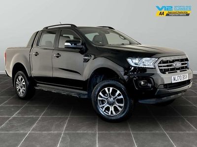 Black Used 2020 Ford Ranger Wildtrack Pickup | £18,495 (Good price)