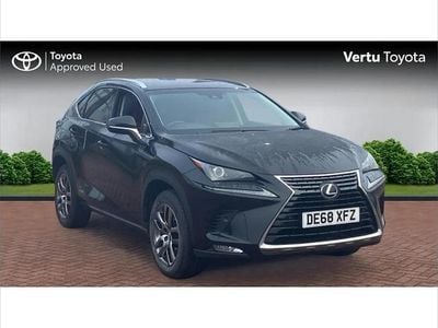 Black Used 2018 Lexus NX300h Luxury Line SUV | £16,691 (Fair price)