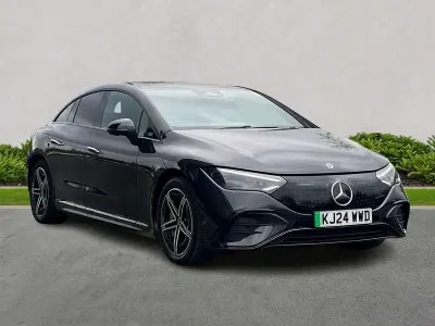Usado Mercedes EQE350 AMG line 214 kW (292 HP) 2024 Cinzento Sedan