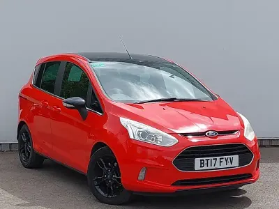 Used Ford B-MAX Zetec 140 HP (102 kW) 2017 Red MPV