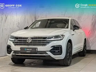 Used VW Touareg R-line 286 HP (210 kW) 2019 White SUV