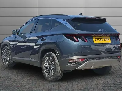 Gebraucht Hyundai Tucson Premium 147 PS (108 kW) 2022 Blau SUV