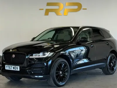 Used Jaguar F-Pace Portfolio 250 HP (183 kW) 2017 Black SUV