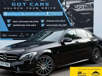 Used Mercedes C350 AMG Line Premium Plus 293 HP (215 kW) 2017 Sedan