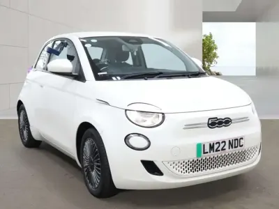 Used Fiat 500e Icon 86 kW (118 HP) 2022 White Hatchback
