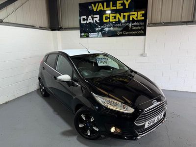 Used Ford Fiesta Zetec 2016 Black Hatchback