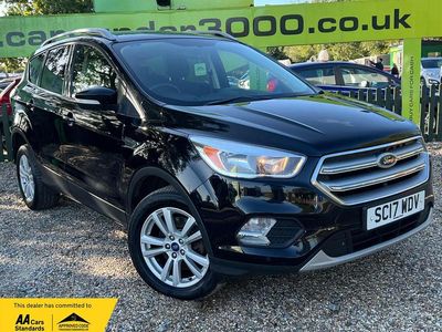 Black Used 2017 Ford Kuga Zetec SUV | £7,350 (Fair price)