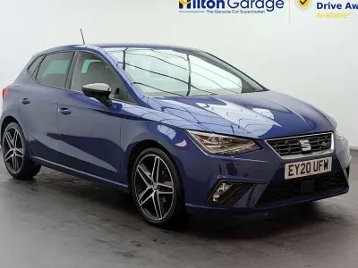Used Seat Ibiza FR Sport 95 HP (69 kW) 2020 Blue Hatchback