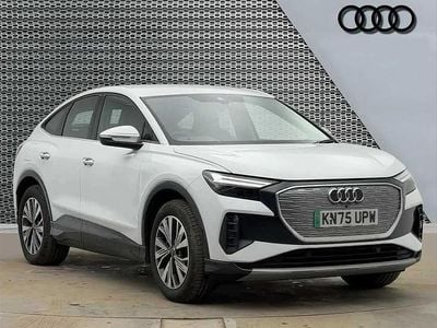 Used Audi Q4 Sportback e-tron Sport 206 kW (281 HP) 2025 White SUV