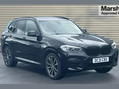 Used BMW X3 M Sport 292 HP (214 kW) 2021 Black SUV
