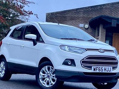 Used Ford Ecosport Zetec 112 HP (82 kW) 2015 White SUV