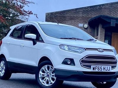 Used Ford Ecosport Zetec 112 HP (82 kW) 2015 White SUV