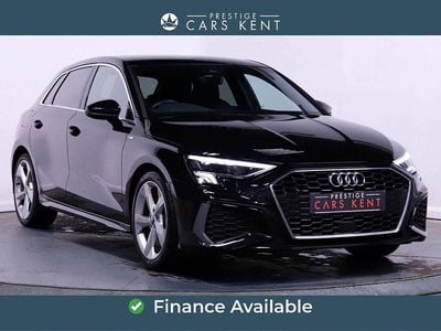 Used Audi A3 Sportback S-Line 150 HP (110 kW) 2022 Black Hatchback