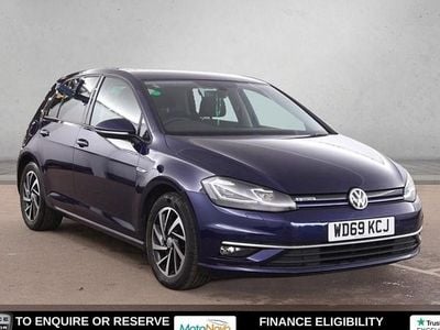 Used VW Golf VII Edition 130 HP (95 kW) 2020 Blue Hatchback