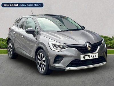 Grey/black Used 2021 Renault Captur LIMITED SUV | £11,689 (Fair price)