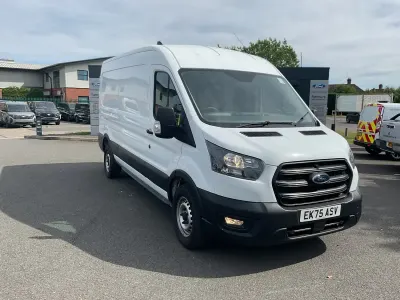 New Ford Transit 130 HP (95 kW) 2025 White Van