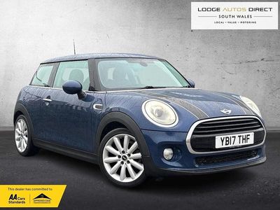 Blue Used 2017 Mini Cooper Hatch Hatchback | £9,390 (Good price)