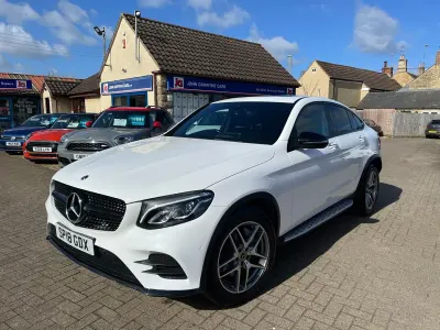 Used Mercedes GLC250 AMG Line Premium 2018 White SUV
