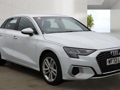 Begagnad Audi A3 Sport 110 HK (80 kW) 2022 Vit Sedan
