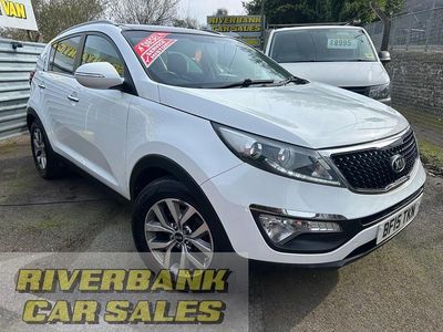 Begagnad Kia Sportage 116 HK (85 kW) 2015 Vit SUV