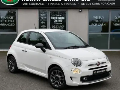 Käytetty Fiat 500 S 69 HP (50 kW) 2016 Valkoinen Viistoperä