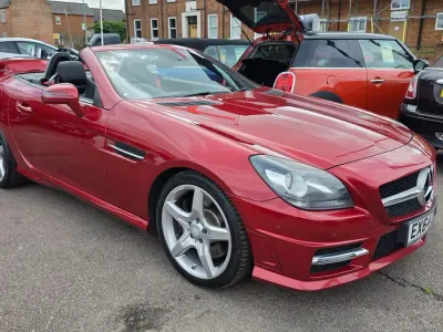 Used Mercedes SLK250 AMG 2014 Red Cabriolet