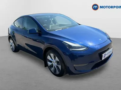 Używany Tesla Model Y Long Range AWD 378 kW (514 KM) 2022 Niebieski SUV