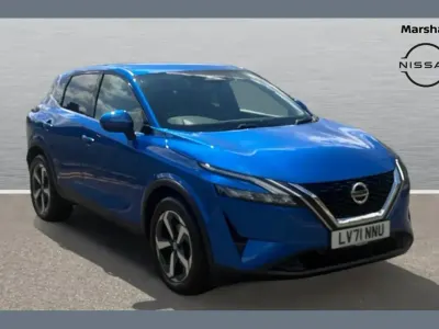 Used Nissan Qashqai N-Connecta 138 HP (101 kW) 2021 Blue SUV