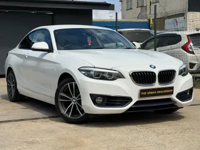 Used BMW 218 Sport Line 2017 White Coupe