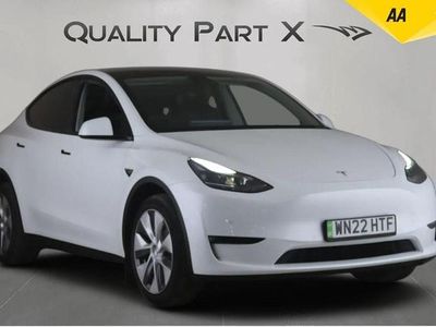 Used Tesla Model Y Long Range AWD 378 kW (514 HP) 2022 White SUV