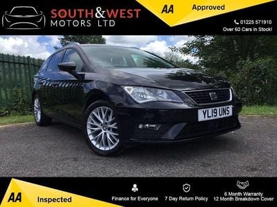 Used Seat Leon ST SE Dynamic 130 HP (95 kW) 2019 Black Estate