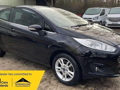 Black Used 2014 Ford Fiesta Zetec Hatchback | £2,495 (Good price)