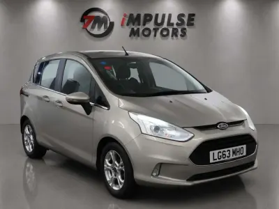 Used Ford B-MAX Zetec 100 HP (73 kW) 2013 Silver MPV