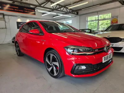 Used VW Polo GTI 200 HP (147 kW) 2018 Red Hatchback