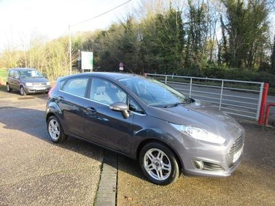 Grey Used 2013 Ford Fiesta Zetec Hatchback | £4,295 (Expensive)