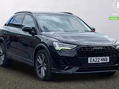 Used Audi Q3 Black Edition 150 HP (110 kW) 2021 Black SUV