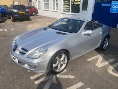 Used Mercedes SLK350 2004 Silver Cabriolet
