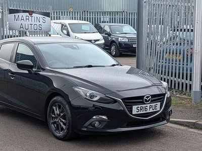 Black Used 2016 Mazda 3 Hatchback | £5,950 (Good price)