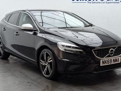 Black Used 2019 Volvo V40 R-Design Hatchback | £12,650 (A bit pricey)